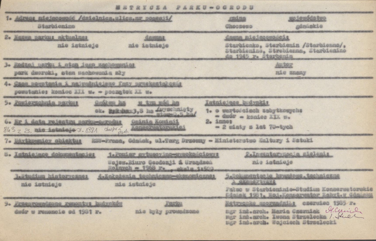 EP - Ewidencja parkowa, skan nr 6