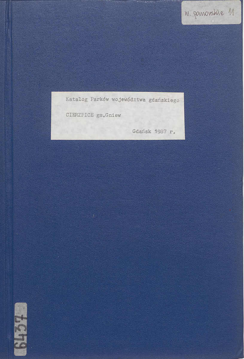 EP - Ewidencja parkowa, skan nr 1