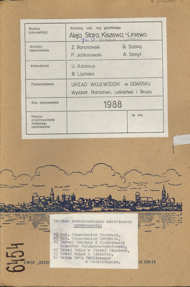 Ewidencja parkowa, skan nr 1