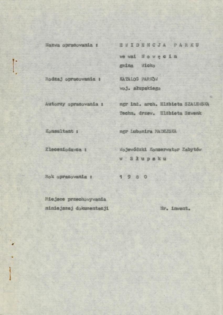 Ewidencja parkowa, skan nr 5