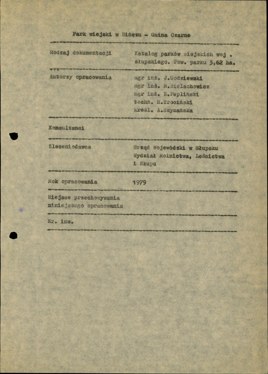 Ewidencja parkowa, skan nr 6