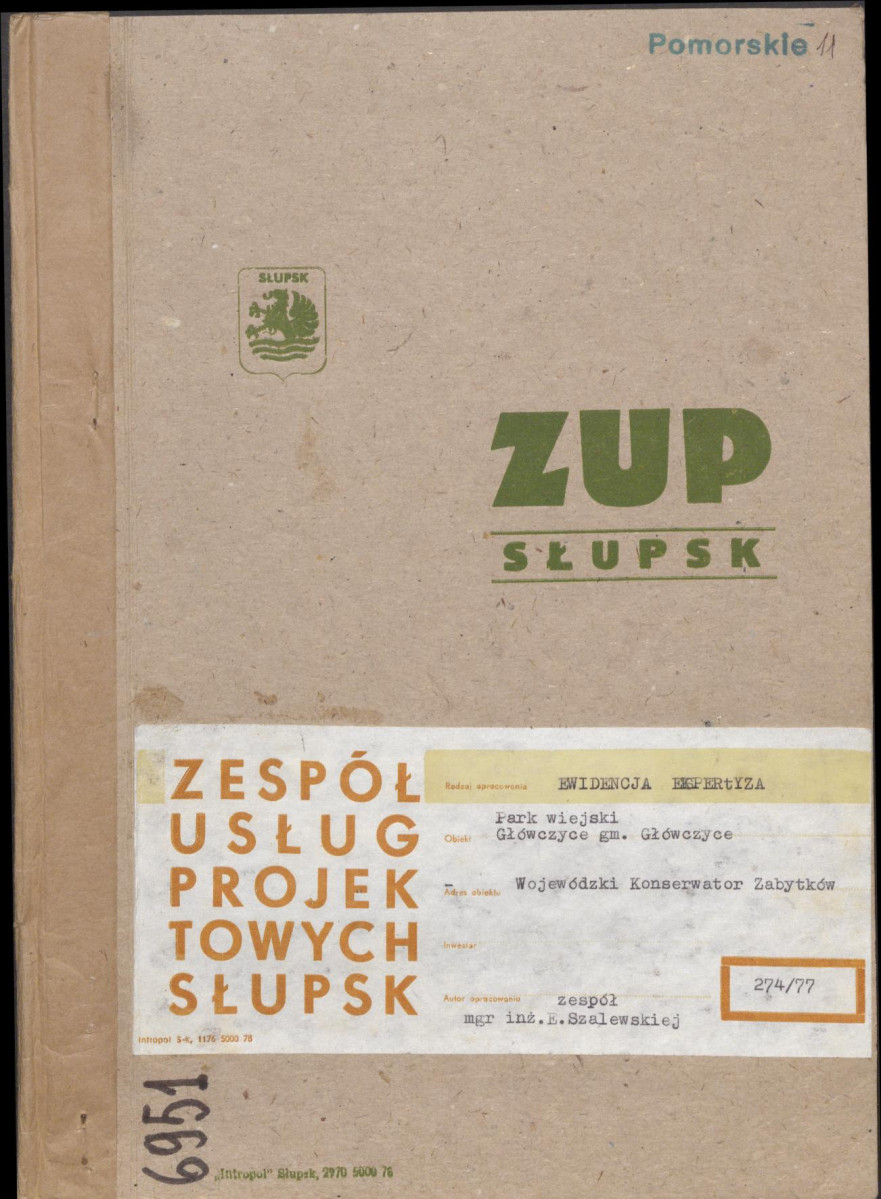 EP - Ewidencja parkowa, skan nr 1