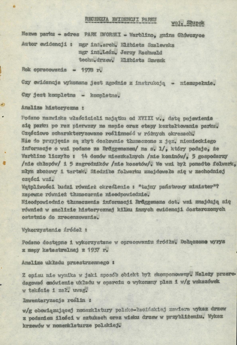 EP - Ewidencja parkowa, skan nr 27