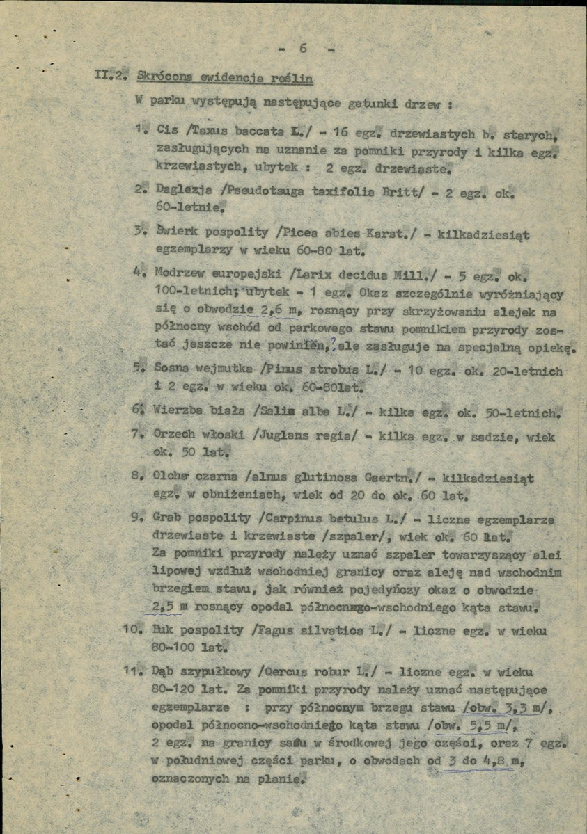 EP - Ewidencja parkowa, skan nr 16