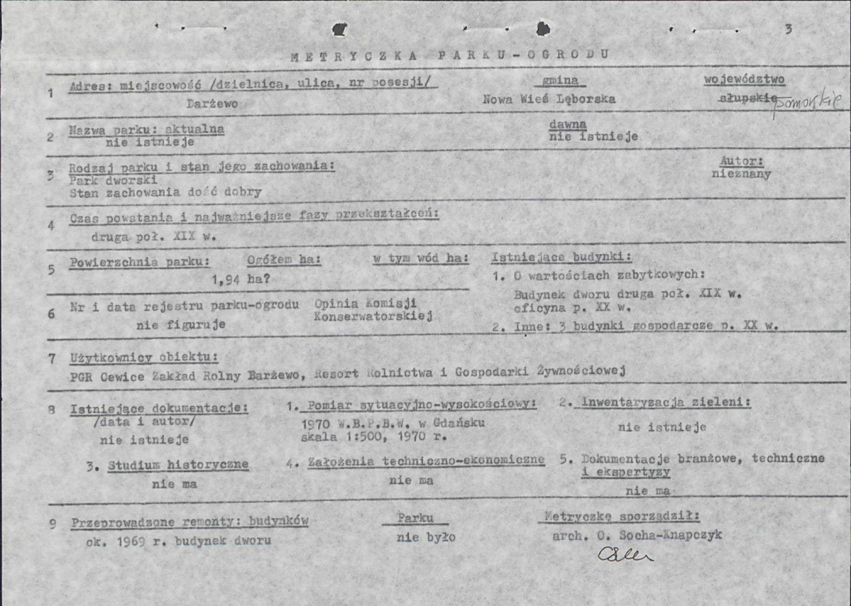 Ewidencja parkowa, skan nr 6