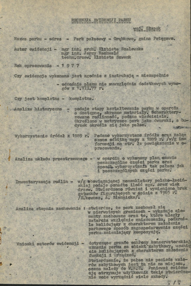 EP - Ewidencja parkowa, skan nr 22