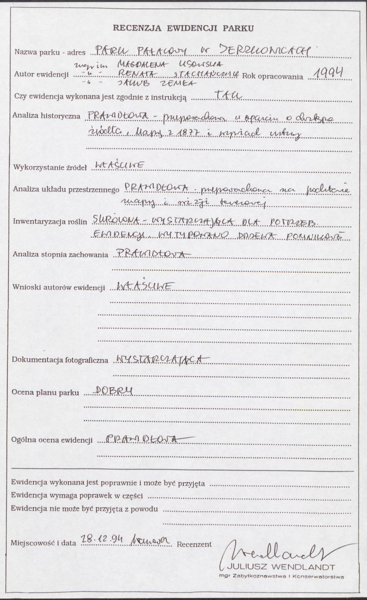 EP - Ewidencja parkowa, skan nr 4