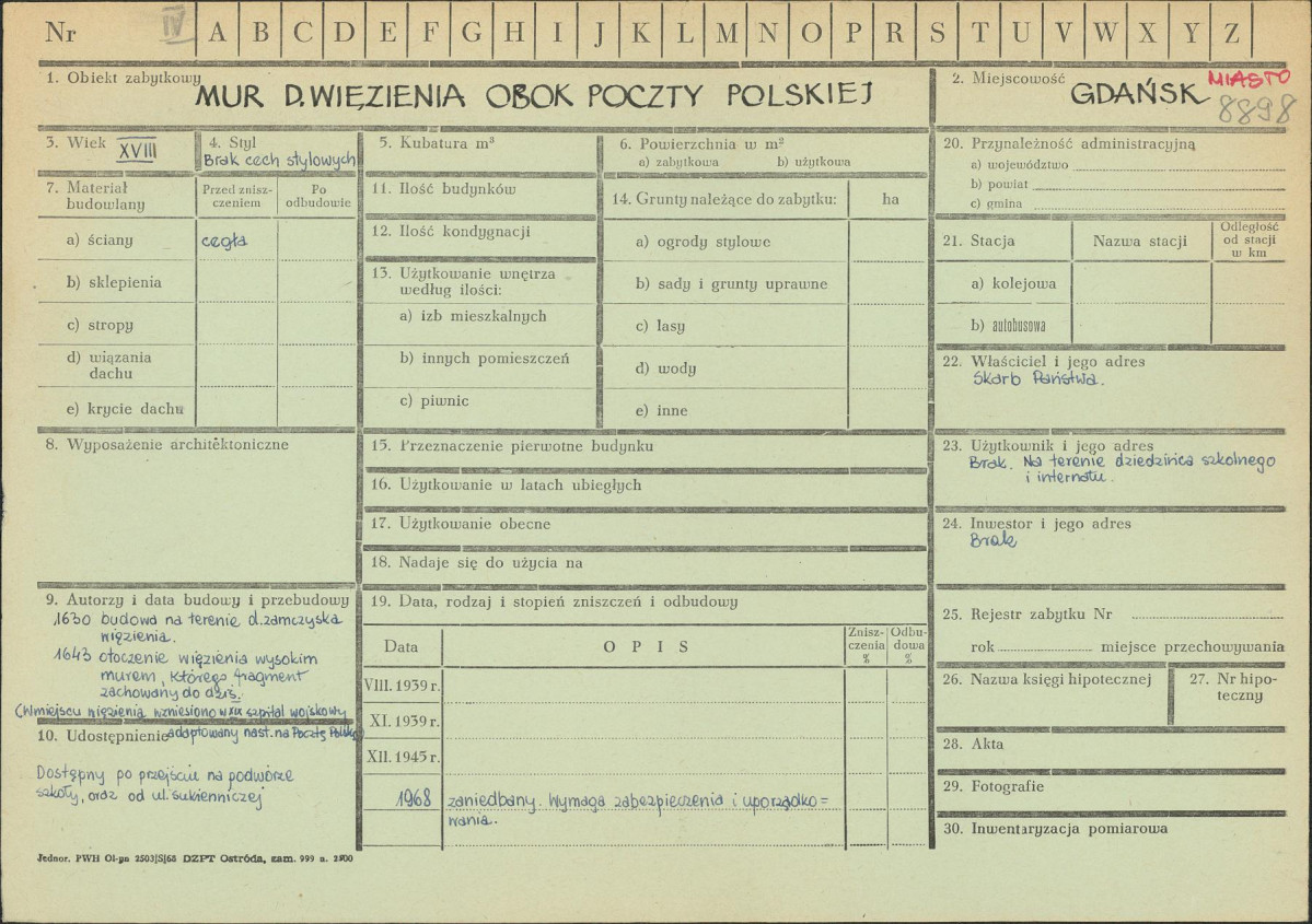 Karta zielona, skan nr 1