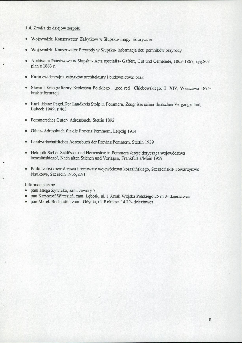 EP - Ewidencja parkowa, skan nr 16