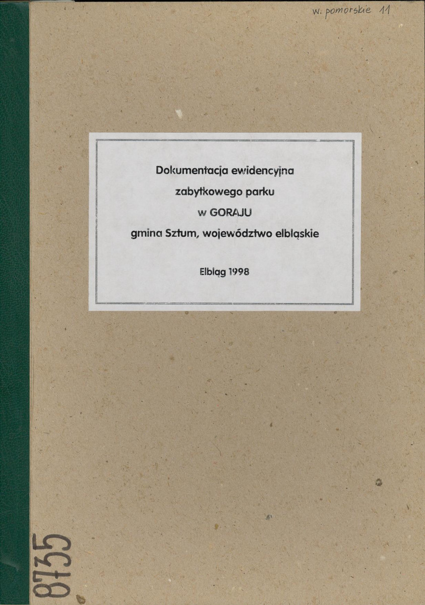 EP - Ewidencja parkowa, skan nr 1