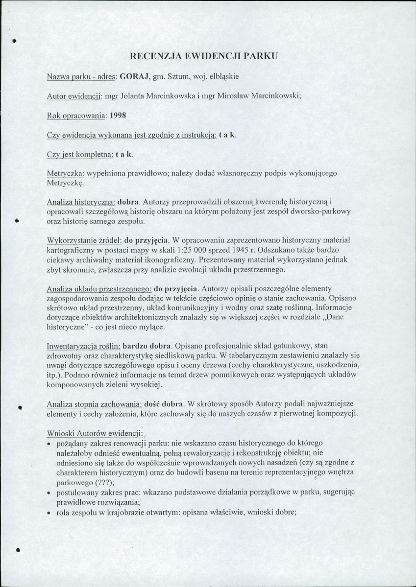 EP - Ewidencja parkowa, skan nr 5