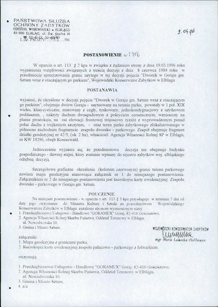 EP - Ewidencja parkowa, skan nr 11