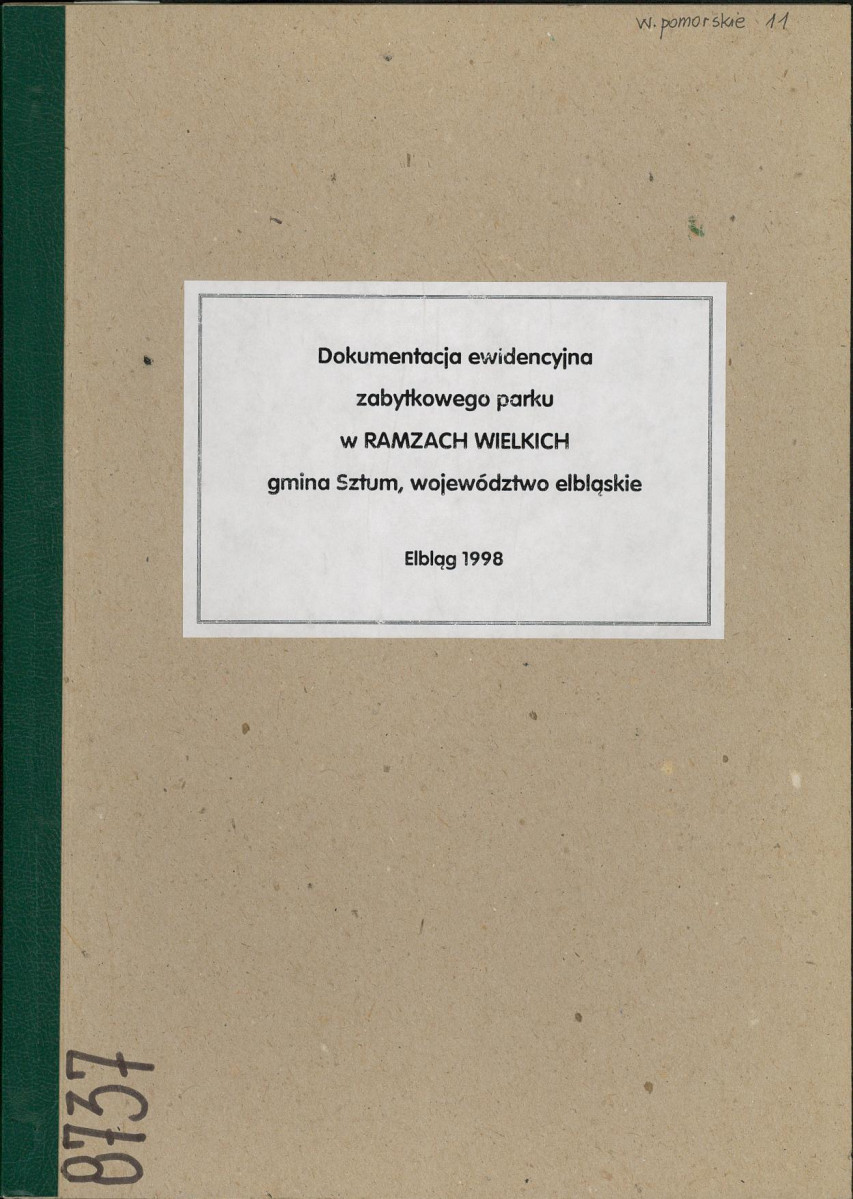 EP - Ewidencja parkowa, skan nr 1
