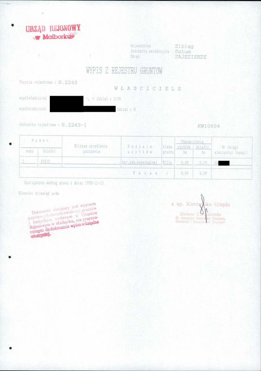EP - Ewidencja parkowa, skan nr 15