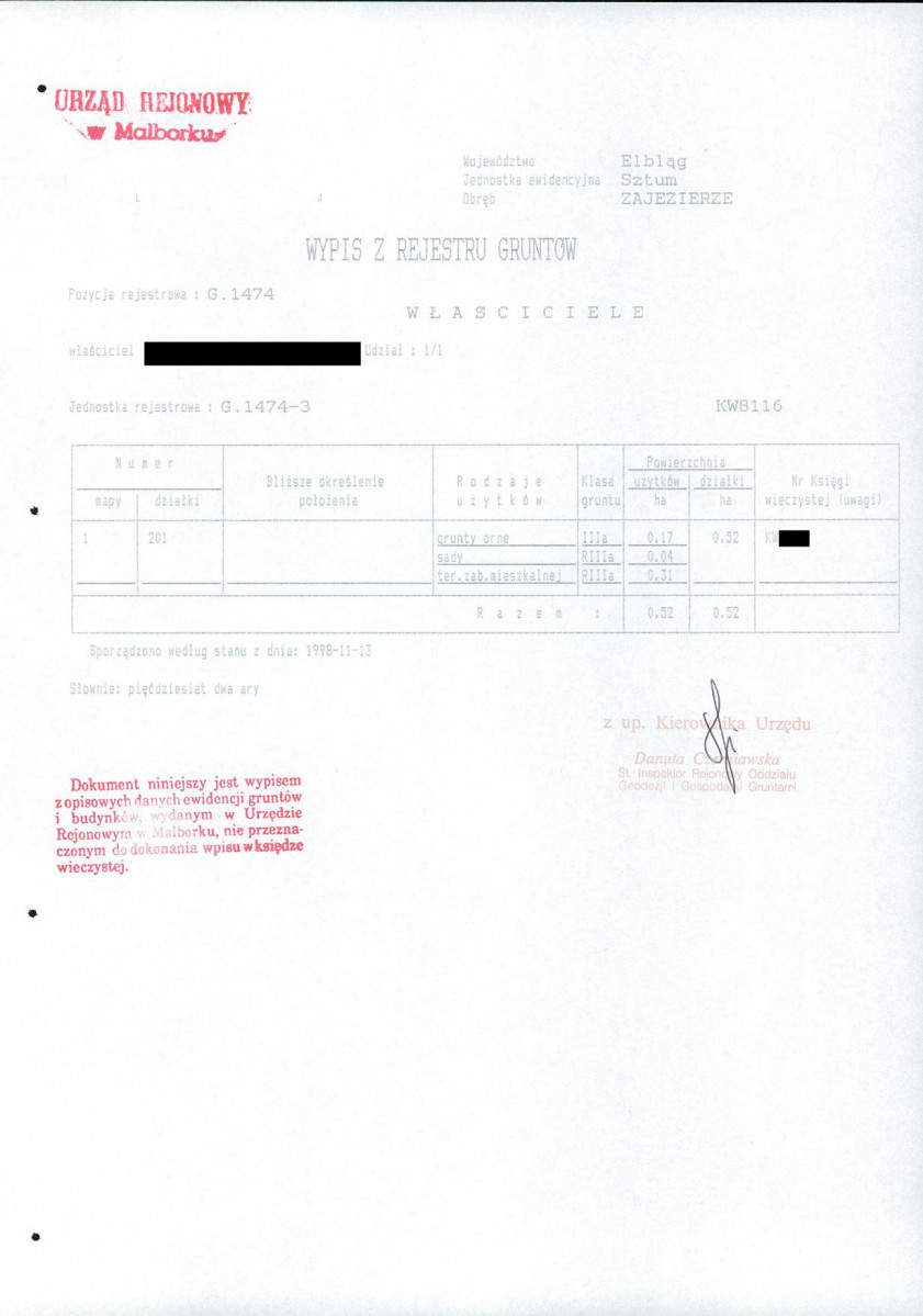 EP - Ewidencja parkowa, skan nr 21