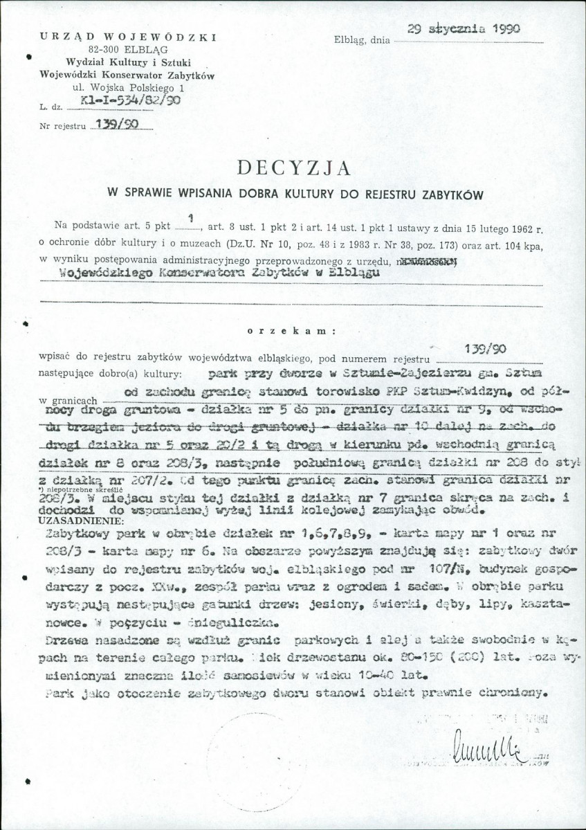 EP - Ewidencja parkowa, skan nr 30