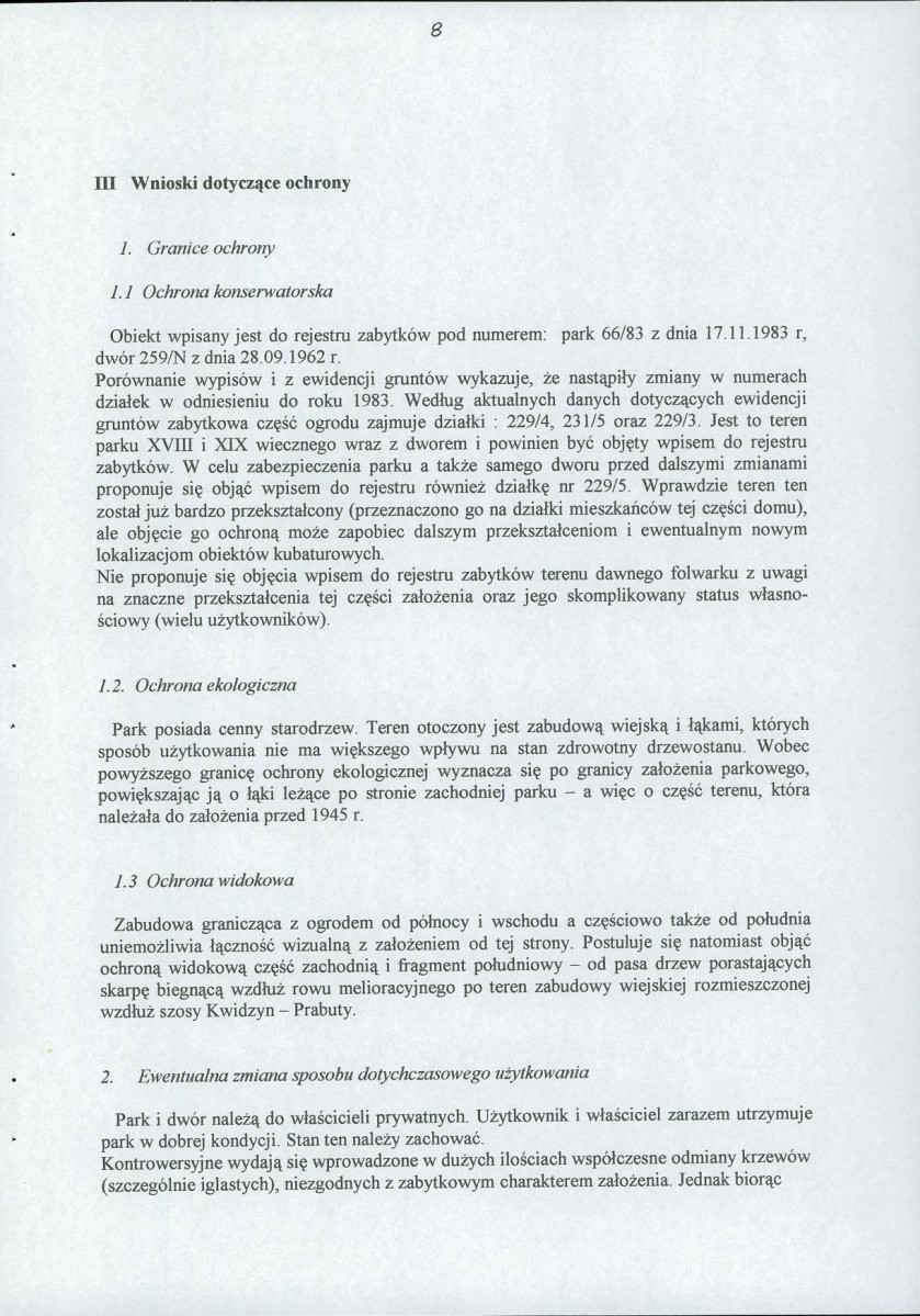 EP - Ewidencja parkowa, skan nr 15