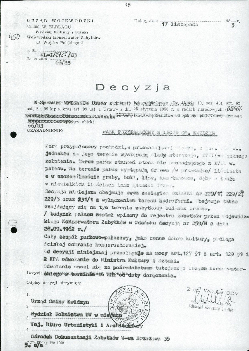 EP - Ewidencja parkowa, skan nr 25
