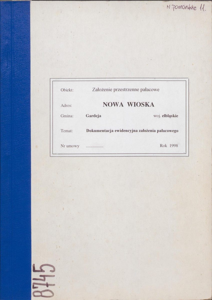 EP - Ewidencja parkowa, skan nr 1