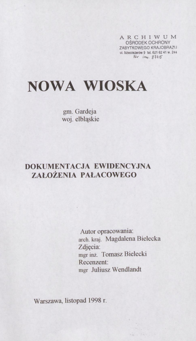 EP - Ewidencja parkowa, skan nr 4