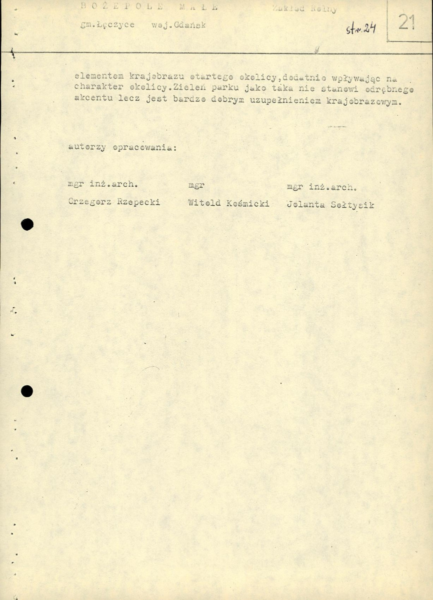 EP - Ewidencja parkowa, skan nr 32