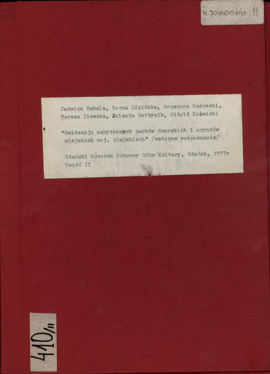 Ewidencja parkowa, skan nr 1