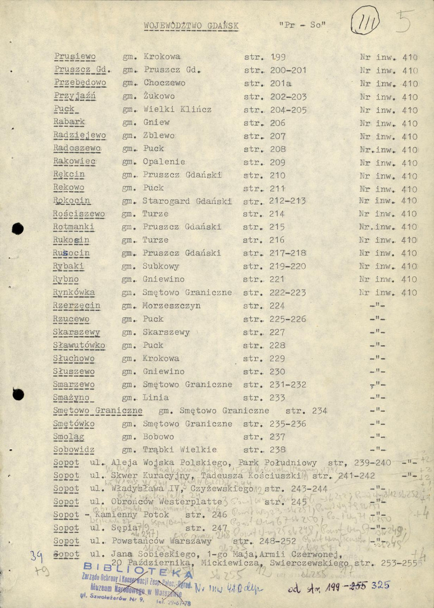 Ewidencja parkowa, skan nr 29