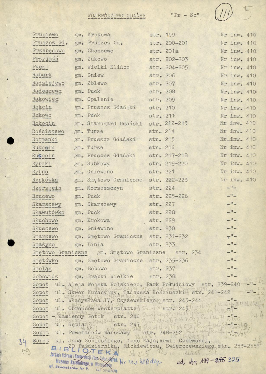 Ewidencja parkowa, skan nr 29