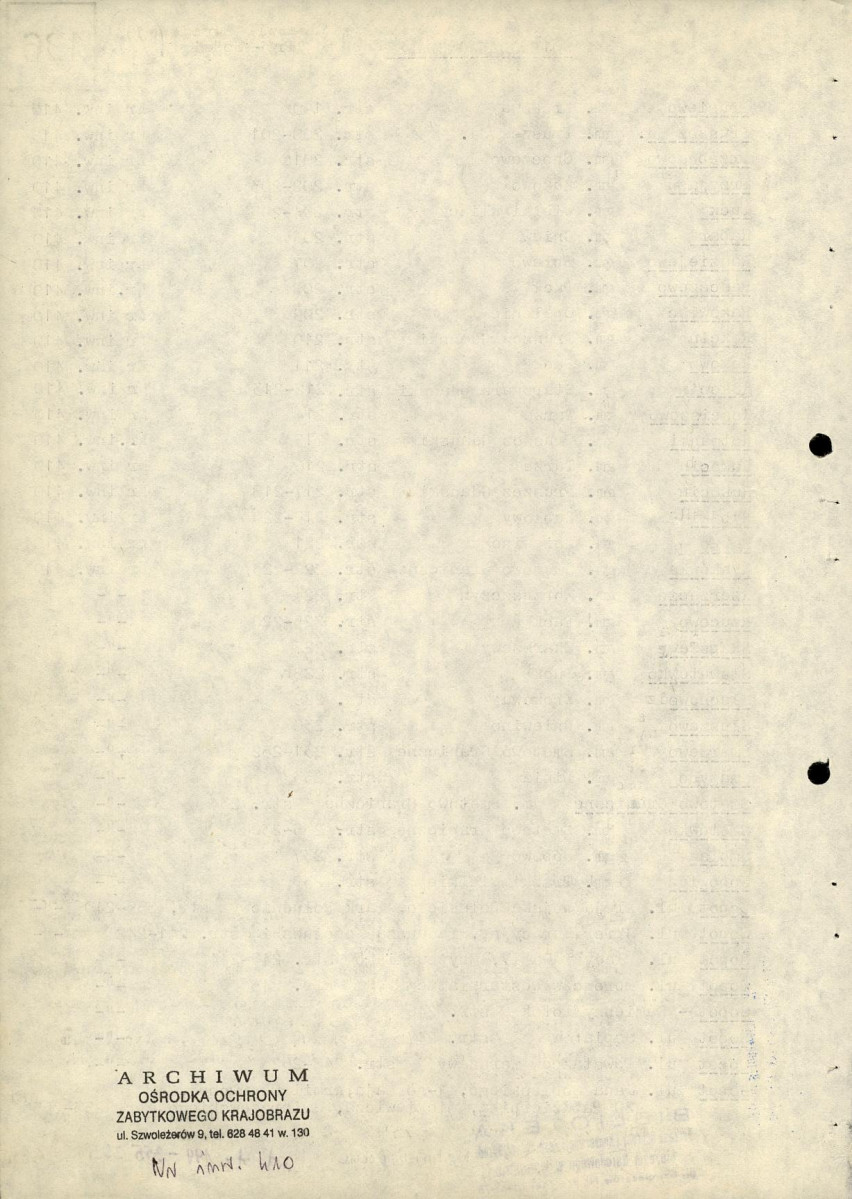 EP - Ewidencja parkowa, skan nr 30