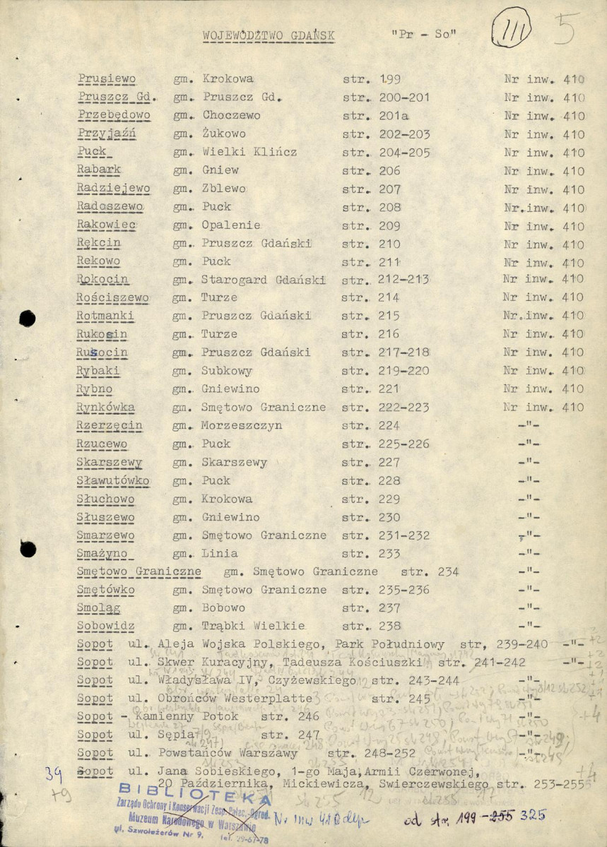 EP - Ewidencja parkowa, skan nr 29