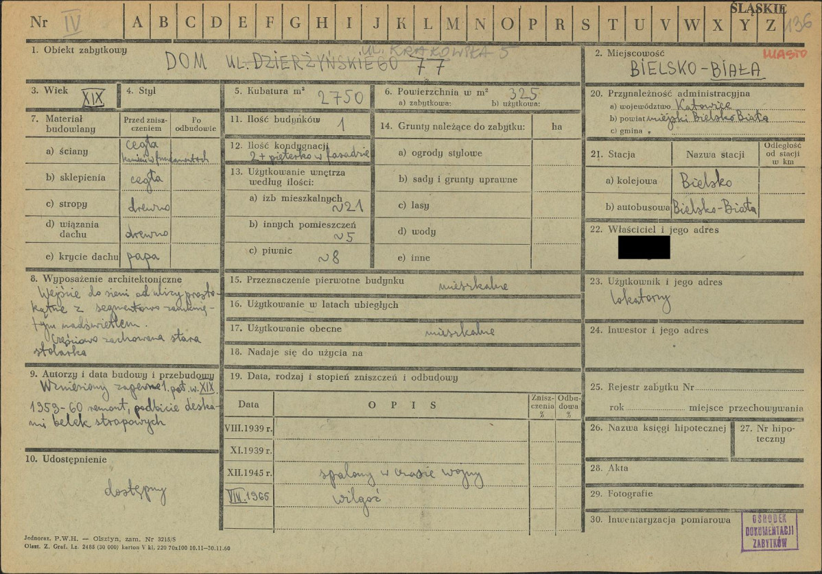 KZ - Karta zielona, skan nr 1