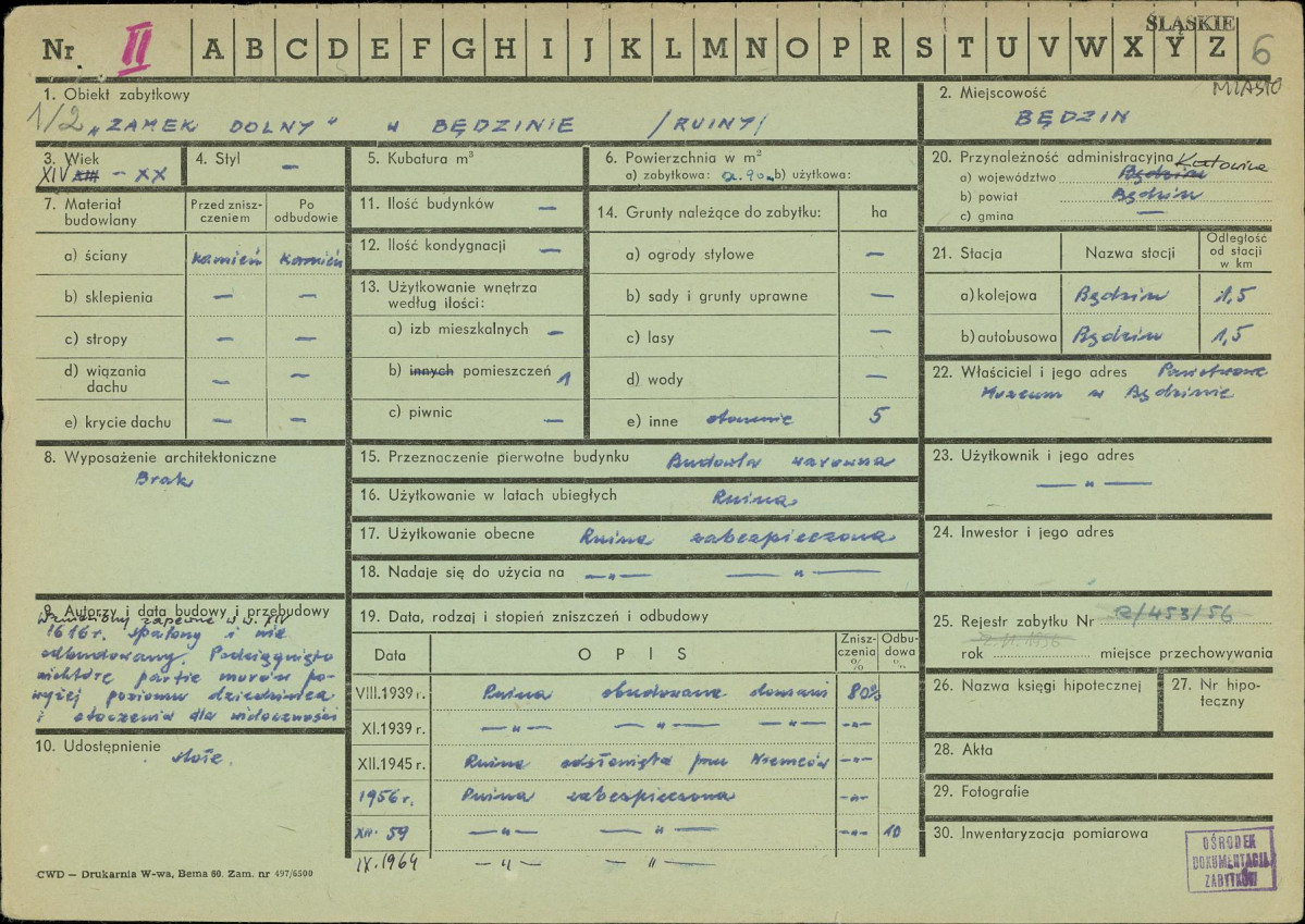 Karta zielona, skan nr 1