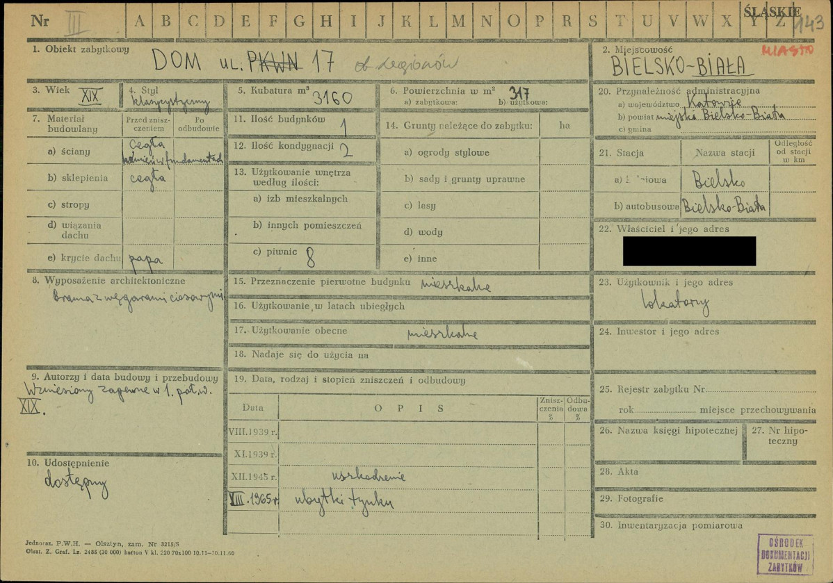 KZ - Karta zielona, skan nr 1