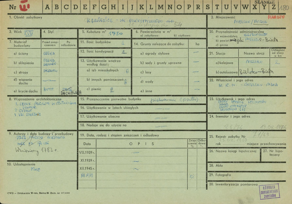 Karta zielona, skan nr 1