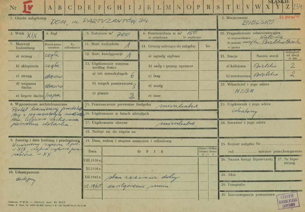 Karta zielona, skan nr 1