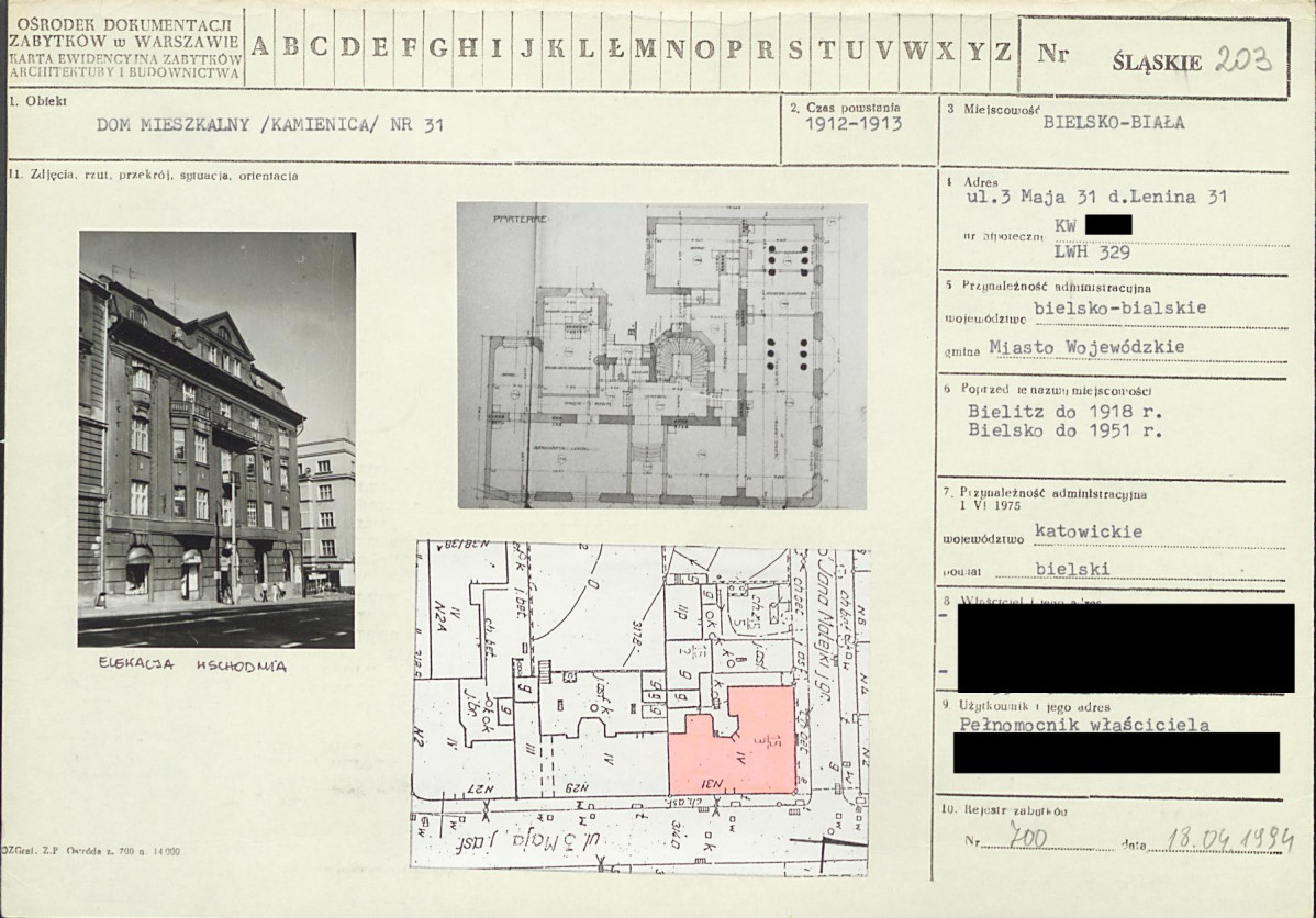 KB - Karta biała, skan nr 1