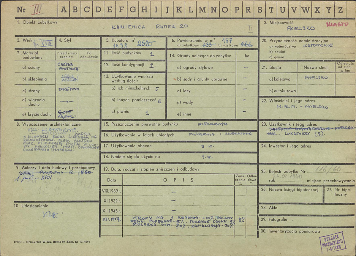 Karta zielona, skan nr 1