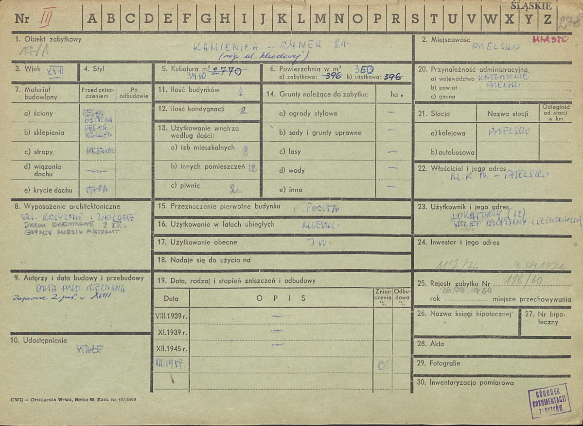 Karta zielona, skan nr 1