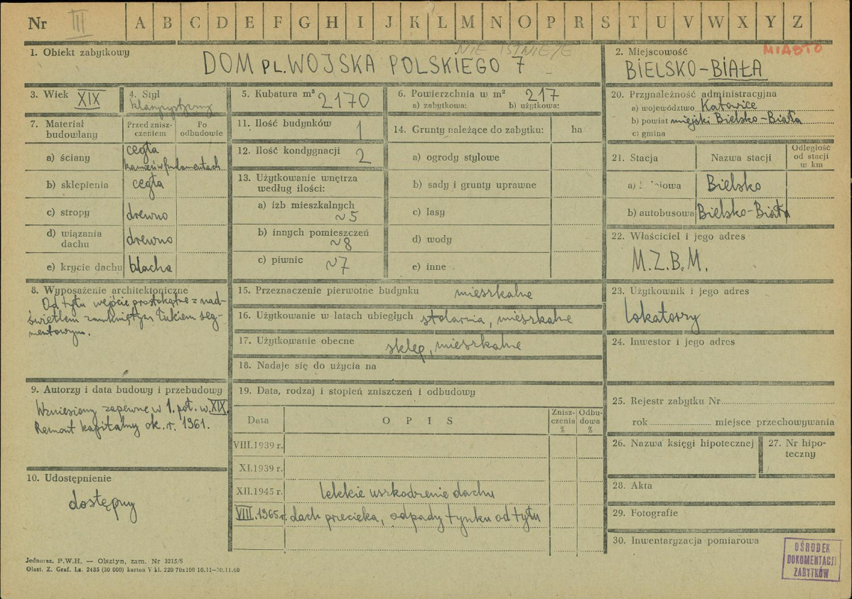 Karta zielona, skan nr 1