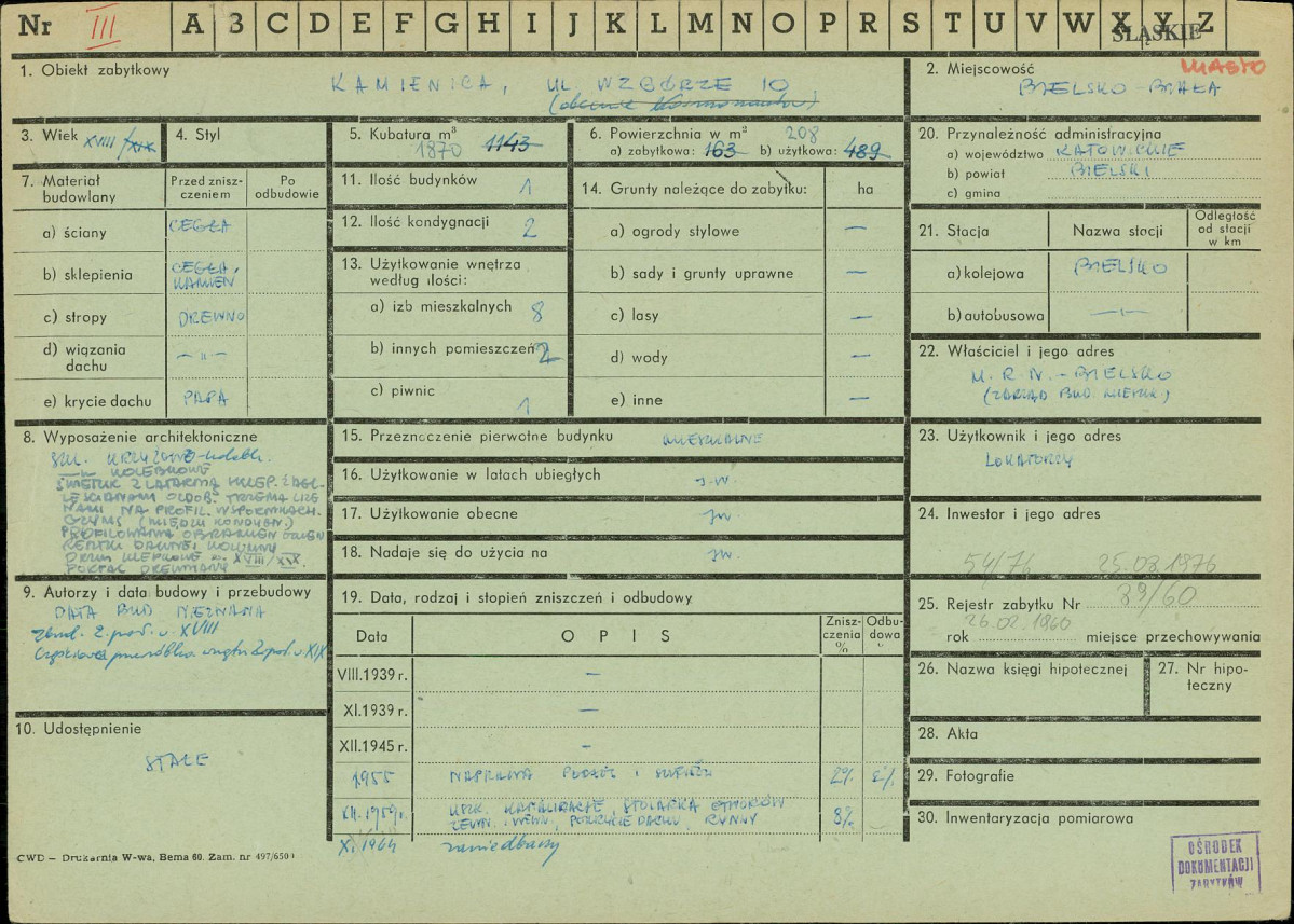 Karta zielona, skan nr 1