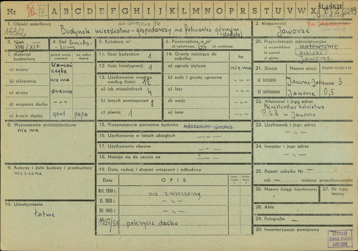 Karta zielona, skan nr 1