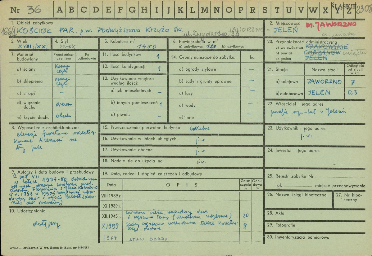 Karta zielona, skan nr 1