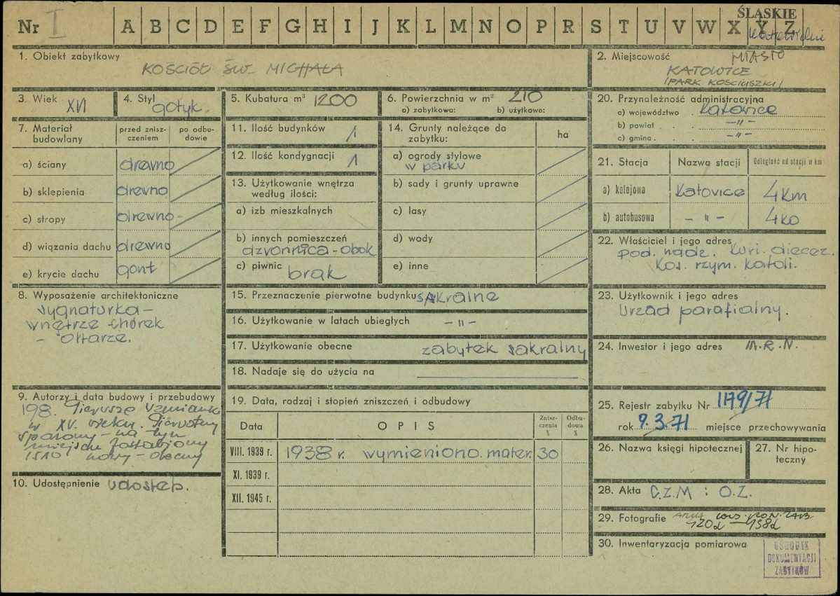 Karta zielona, skan nr 1