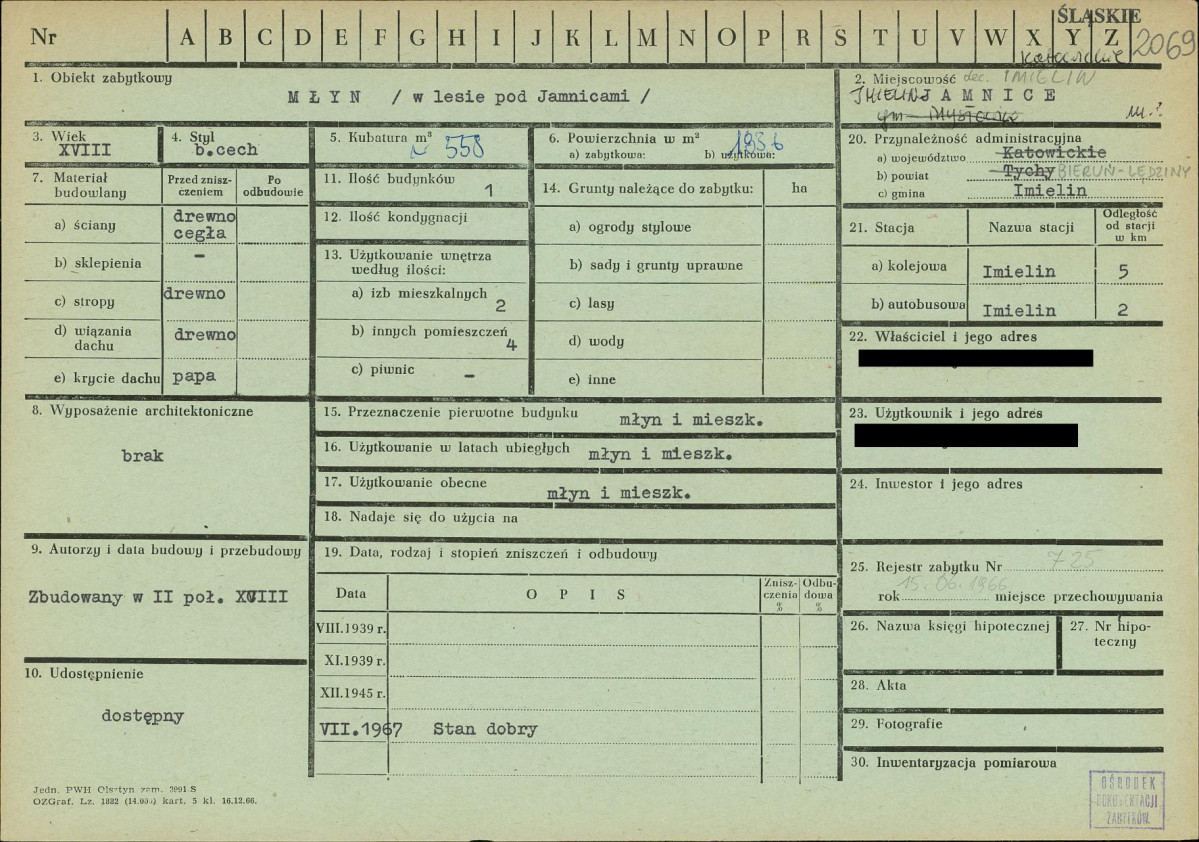 KZ - Karta zielona, skan nr 1