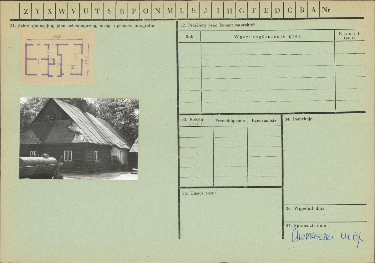 KZ - Karta zielona, skan nr 2