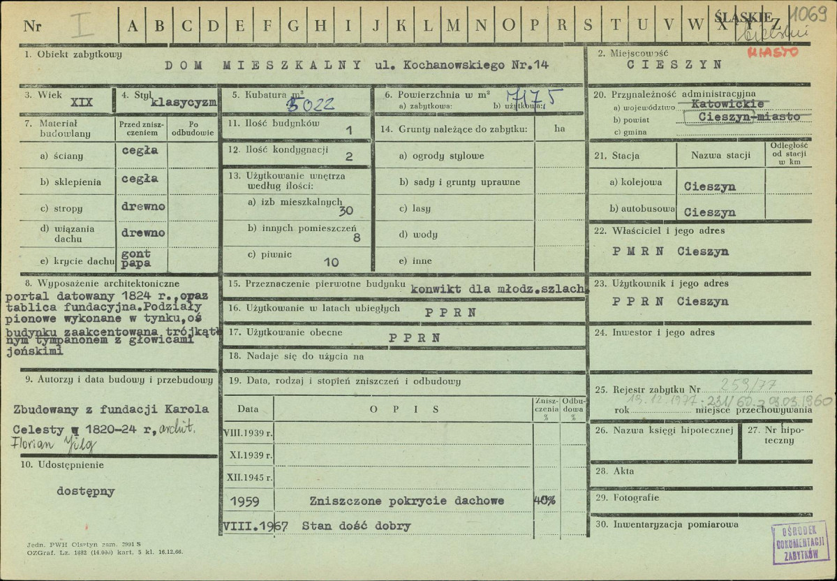 Karta zielona, skan nr 1