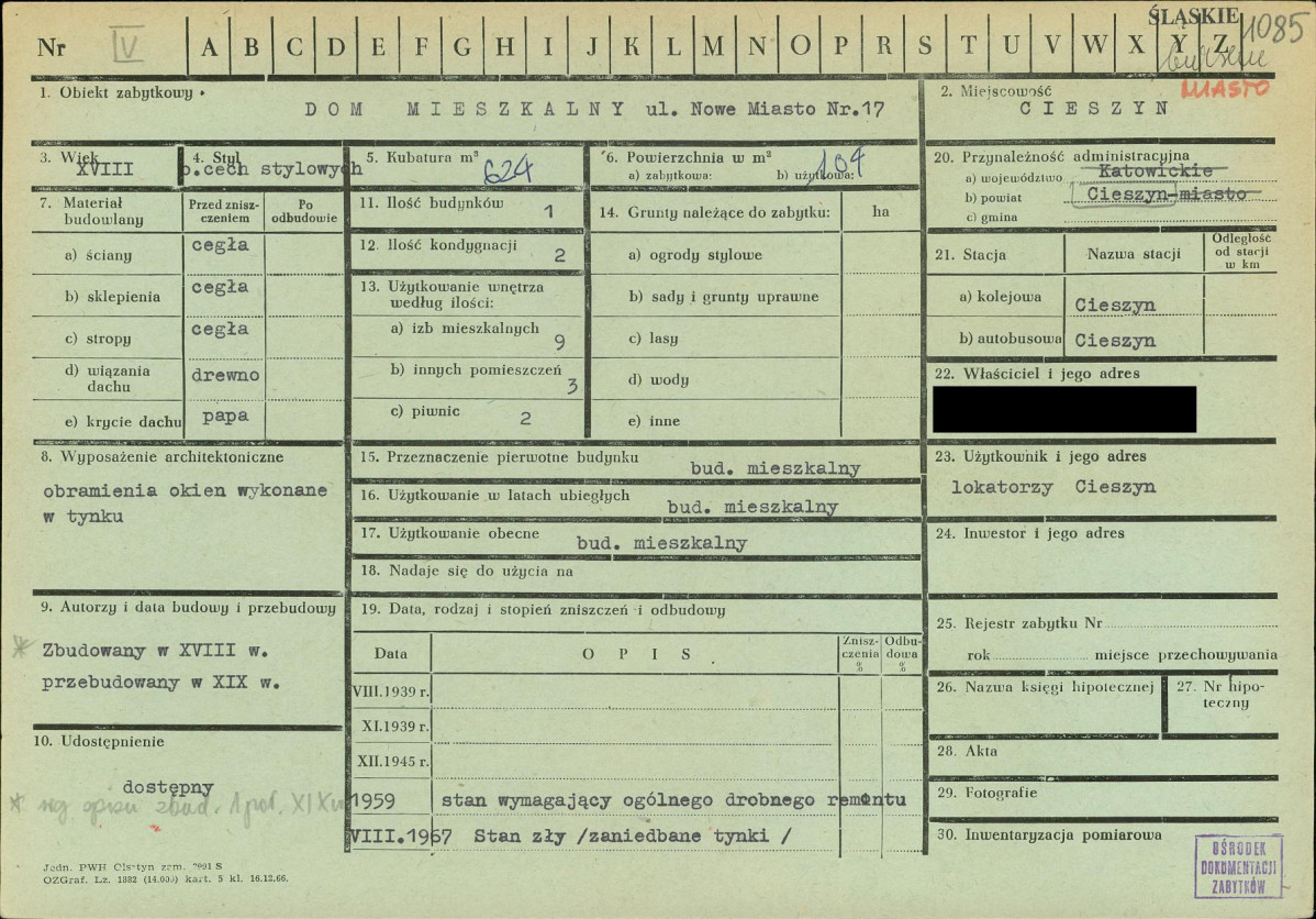 KZ - Karta zielona, skan nr 1