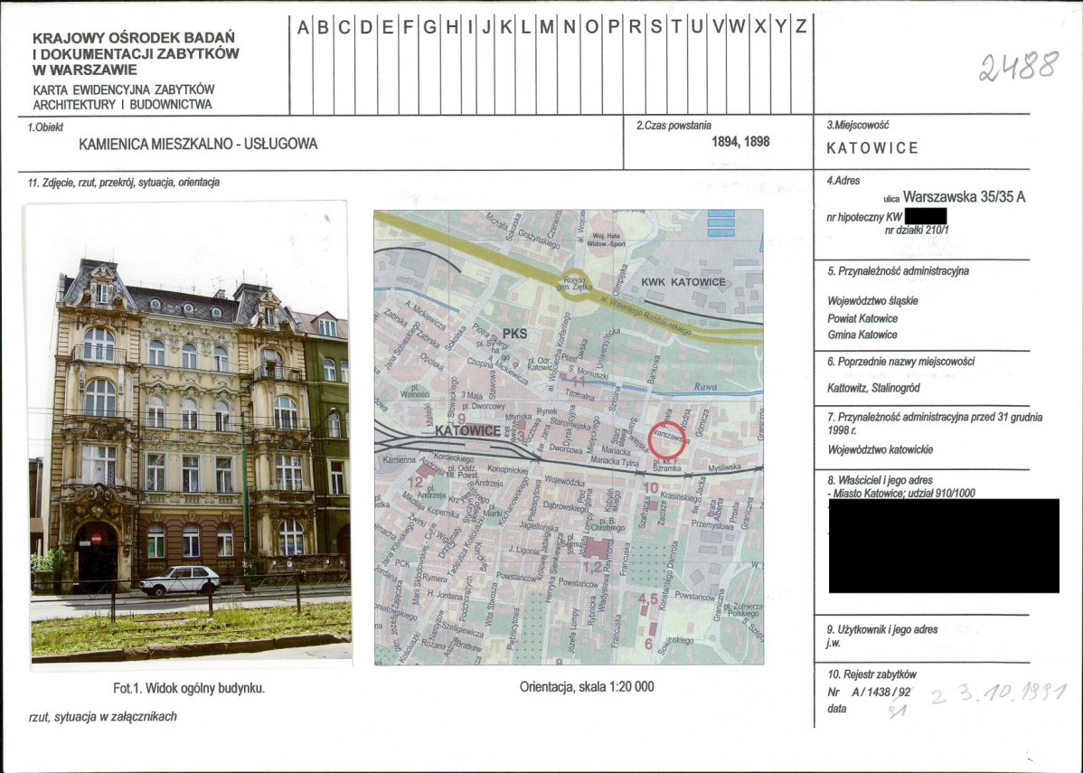 KB - Karta biała, skan nr 1