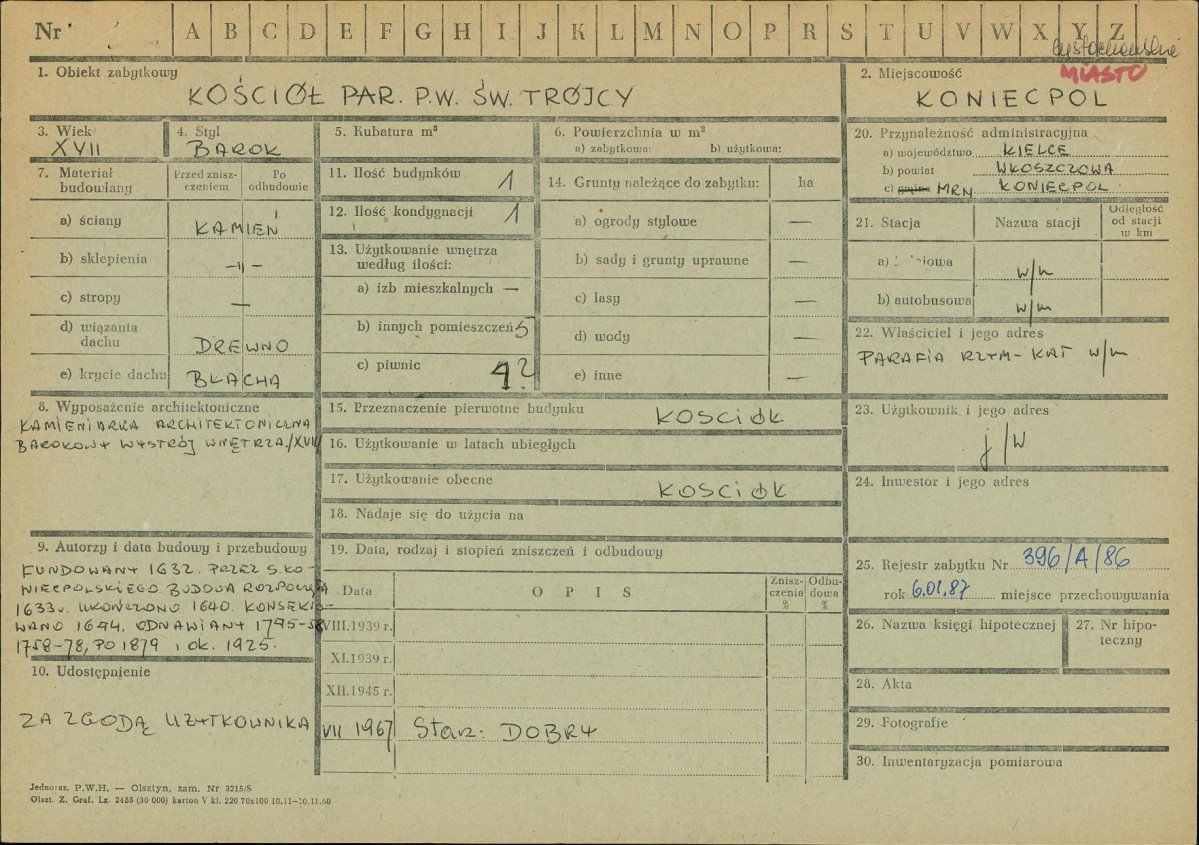 Karta zielona, skan nr 1