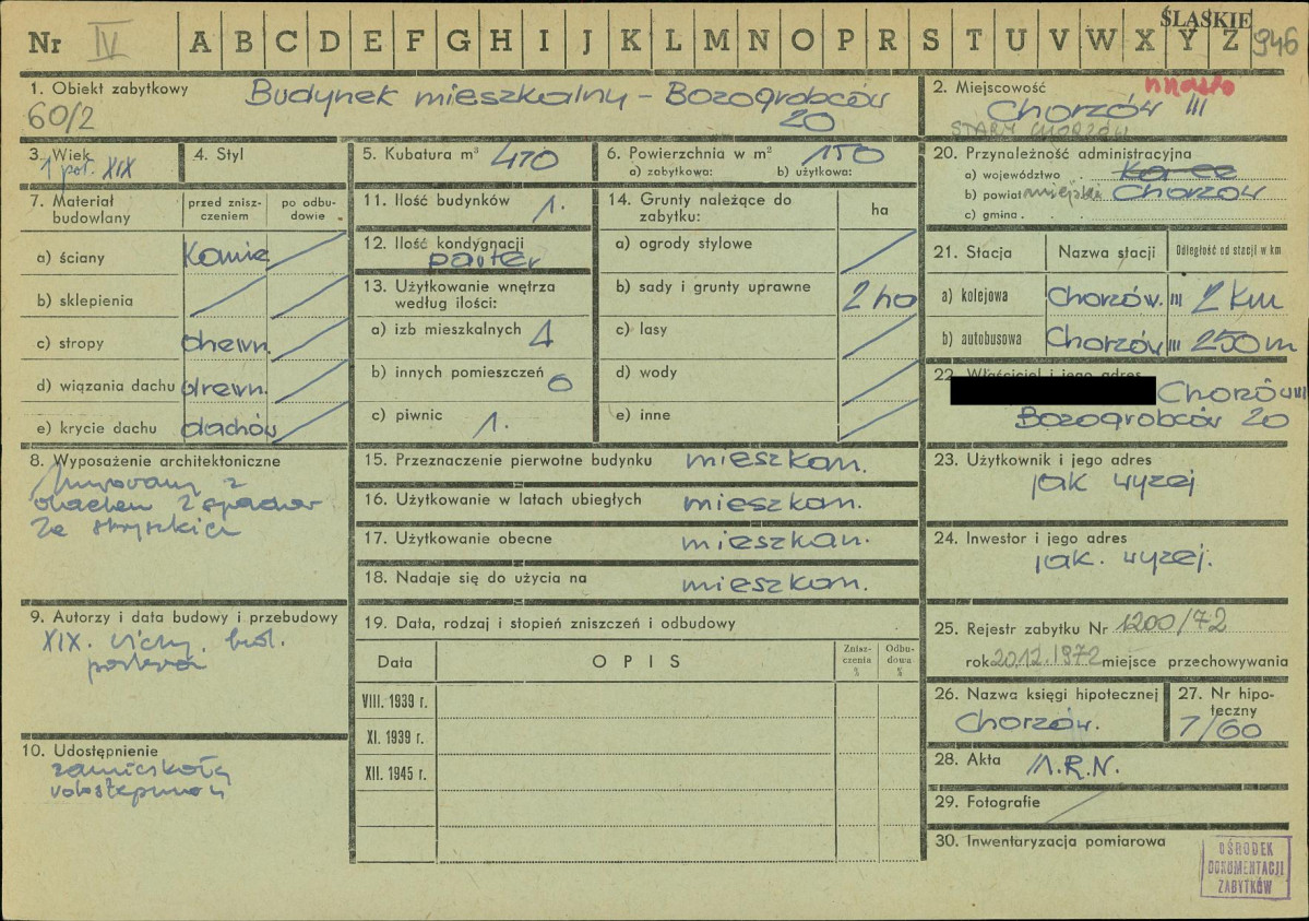 KZ - Karta zielona, skan nr 1